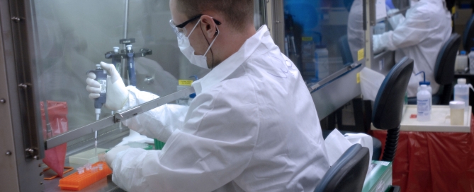 Forletta - Scientist testing DNA